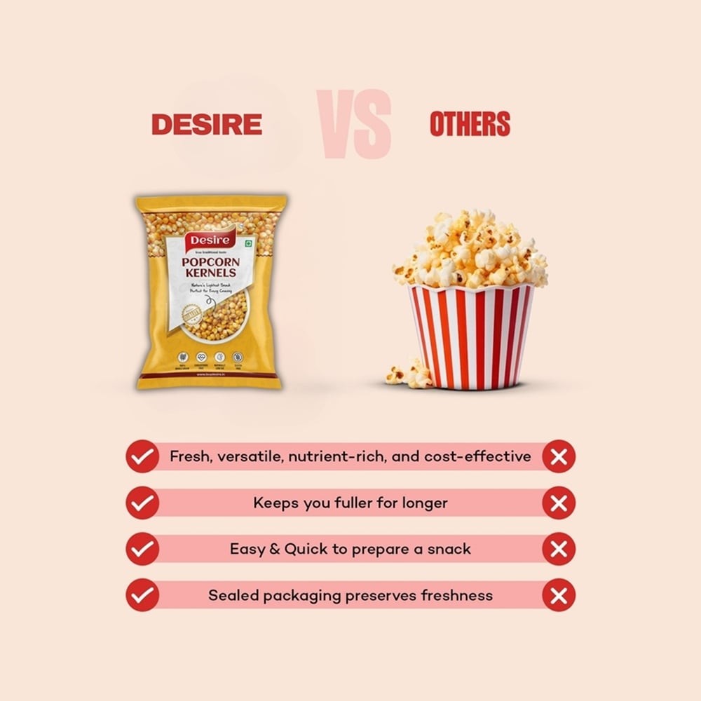 Desire Popcorn Kernels
