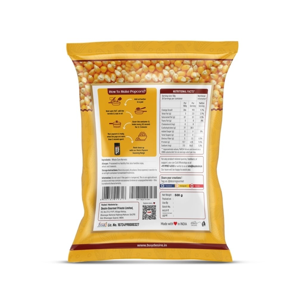 Desire Popcorn Kernels