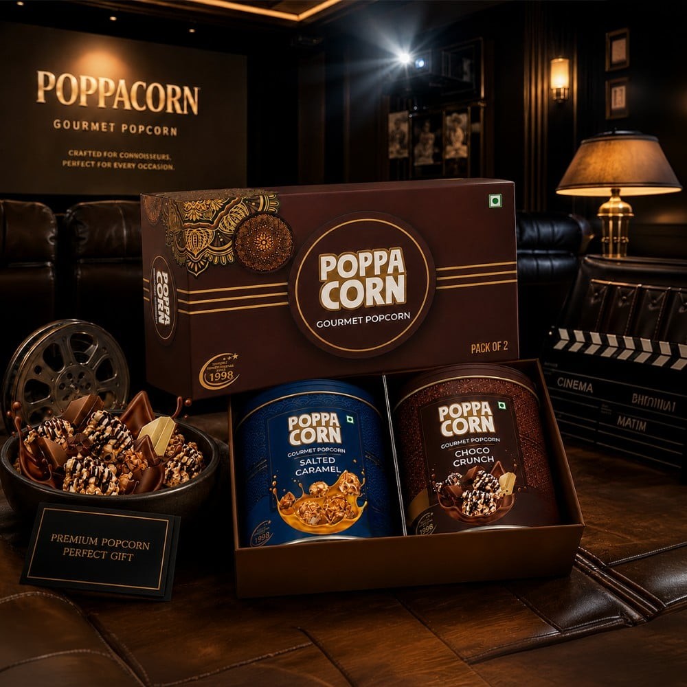 Poppacorn Gourmet Popcorn Combo