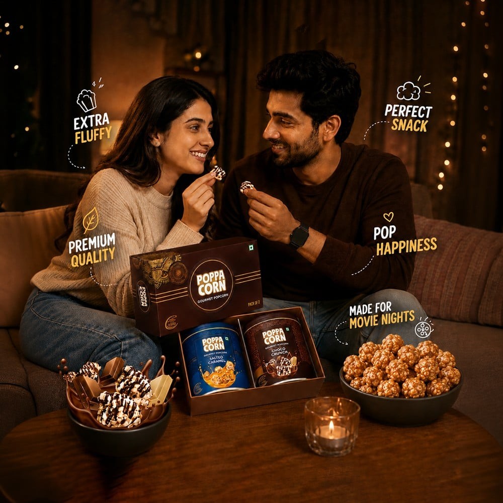 Poppacorn Gourmet Popcorn Combo