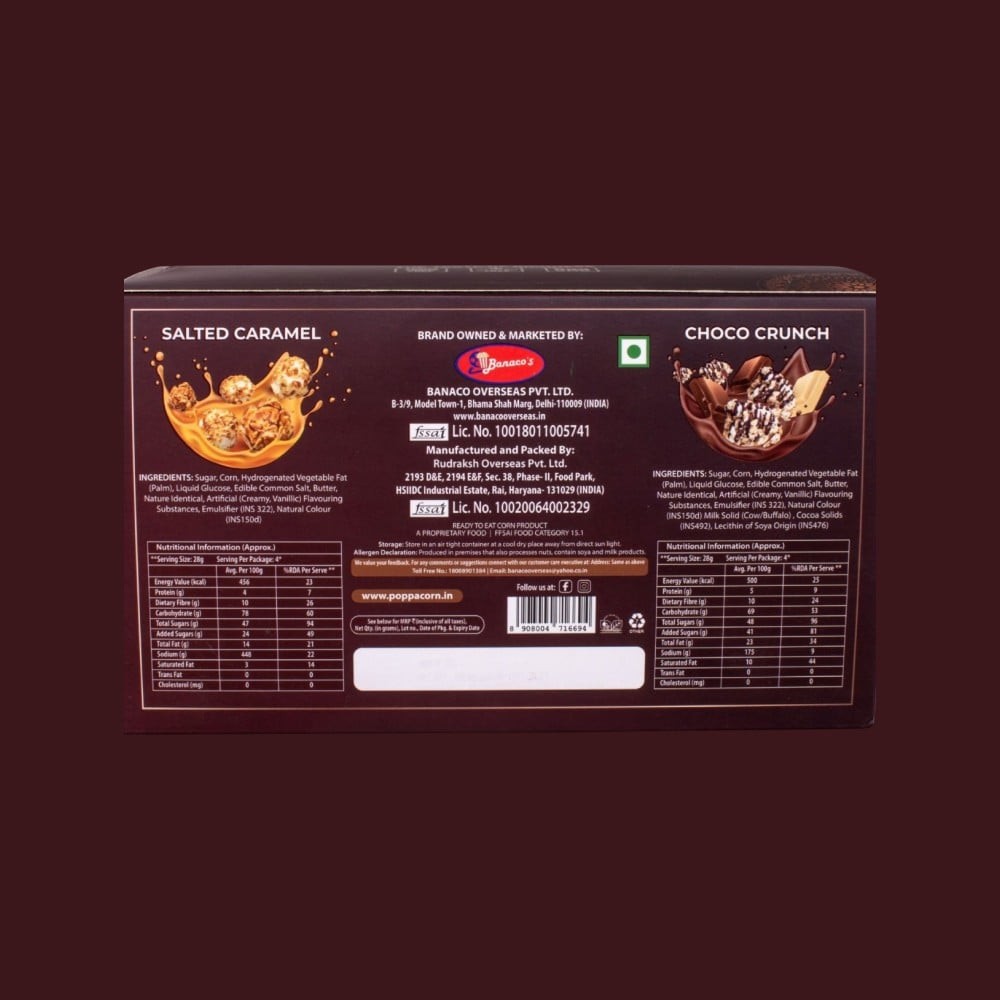Poppacorn Gourmet Popcorn Combo