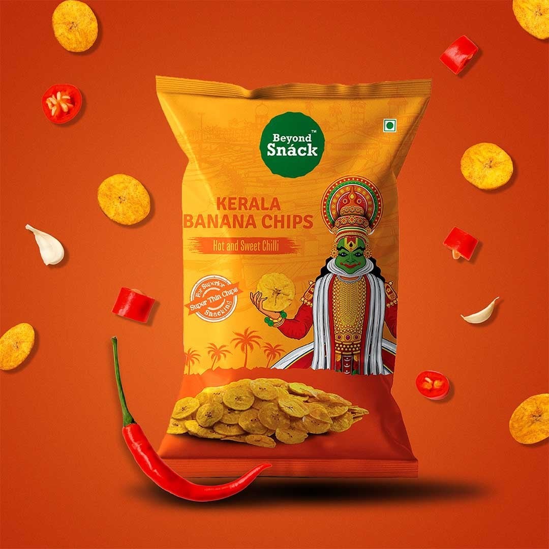 Beyond Snack Hot and Sweet Chilli Nendran Banana Chips
