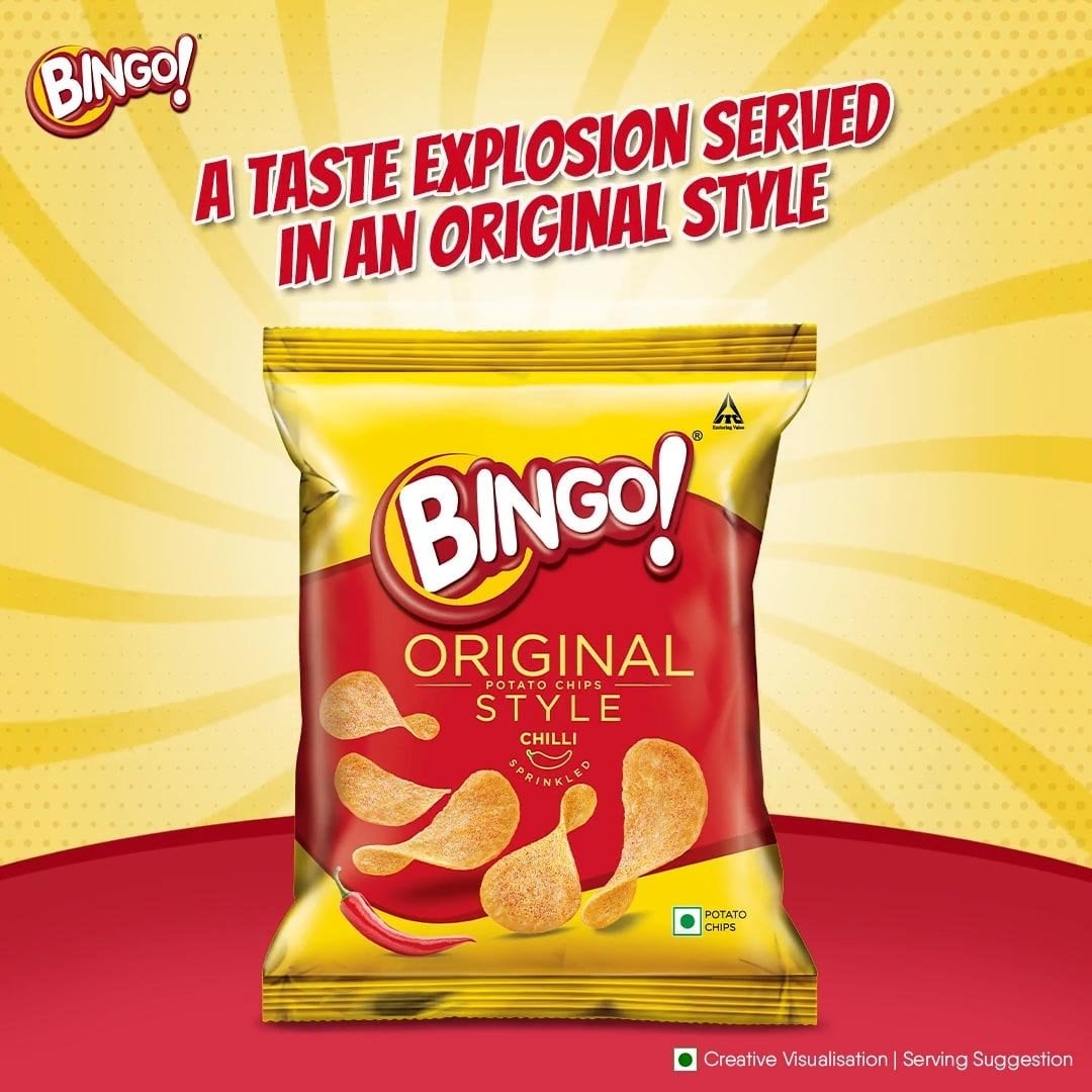 Bingo Original Style Chilli Potato Chips