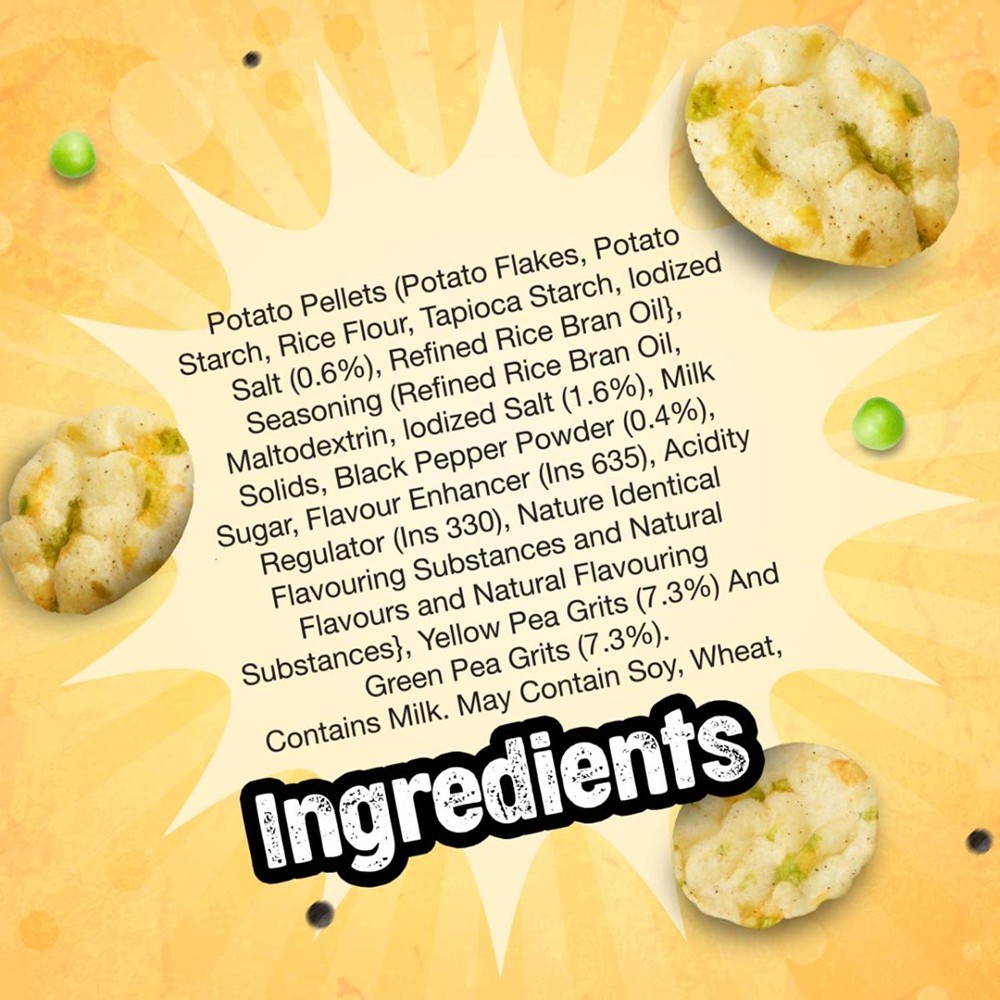 Bingo Popped Salt n Pepper Potato Chips