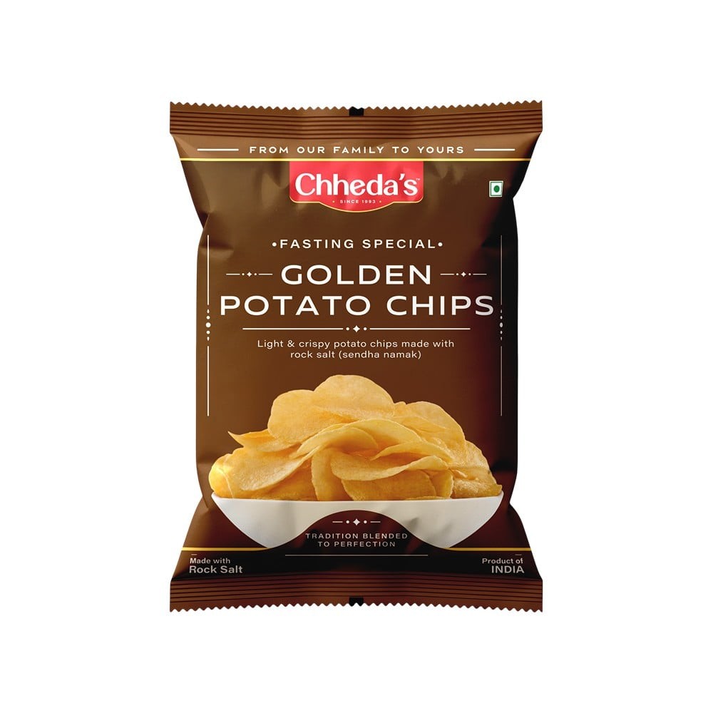 Chheda's Golden Rock Salt Potato Wafers