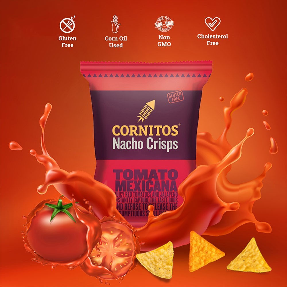 Cornitos Tomato Mexicana Nachos Chips