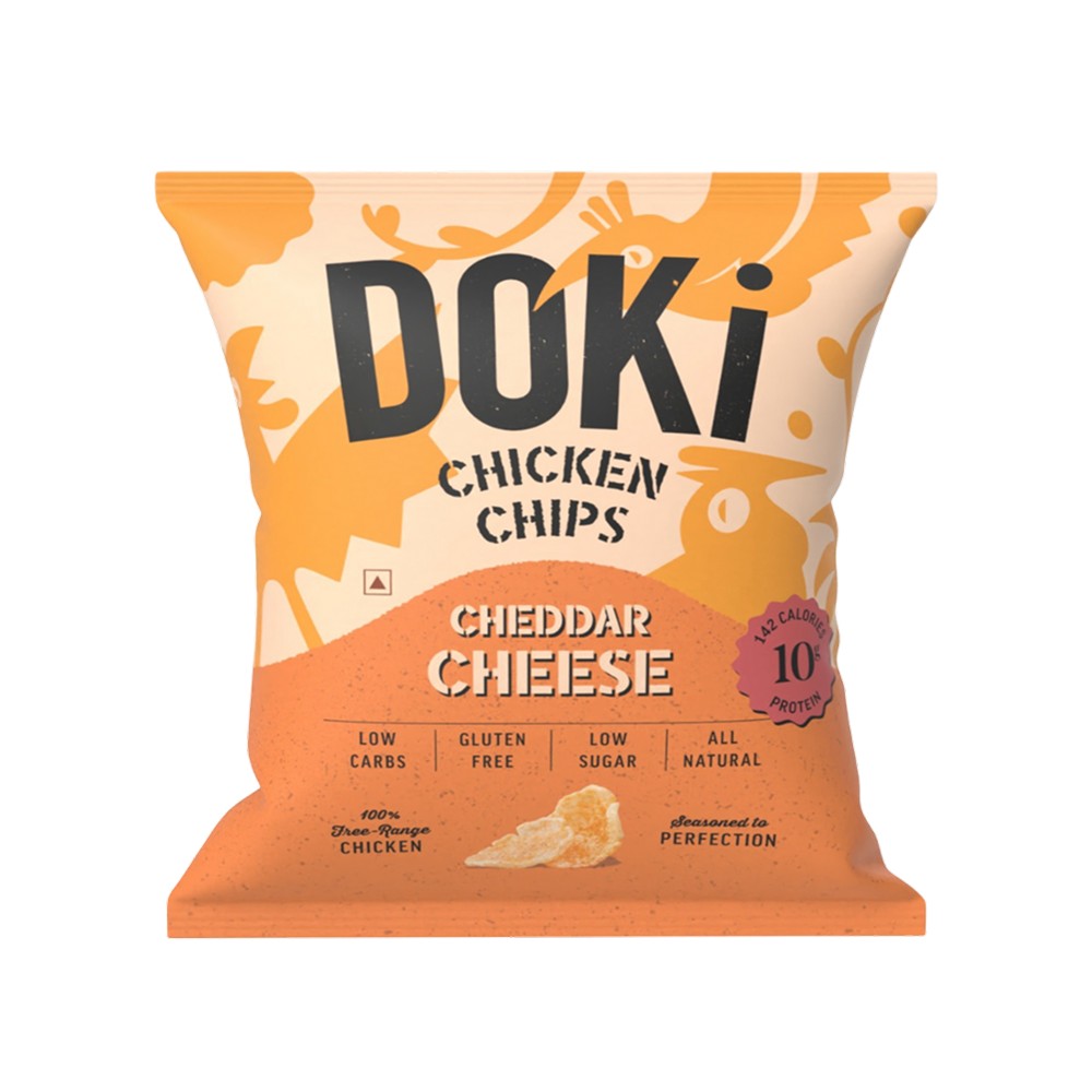 DOKi Chicken Chips (Cheddar Cheese)