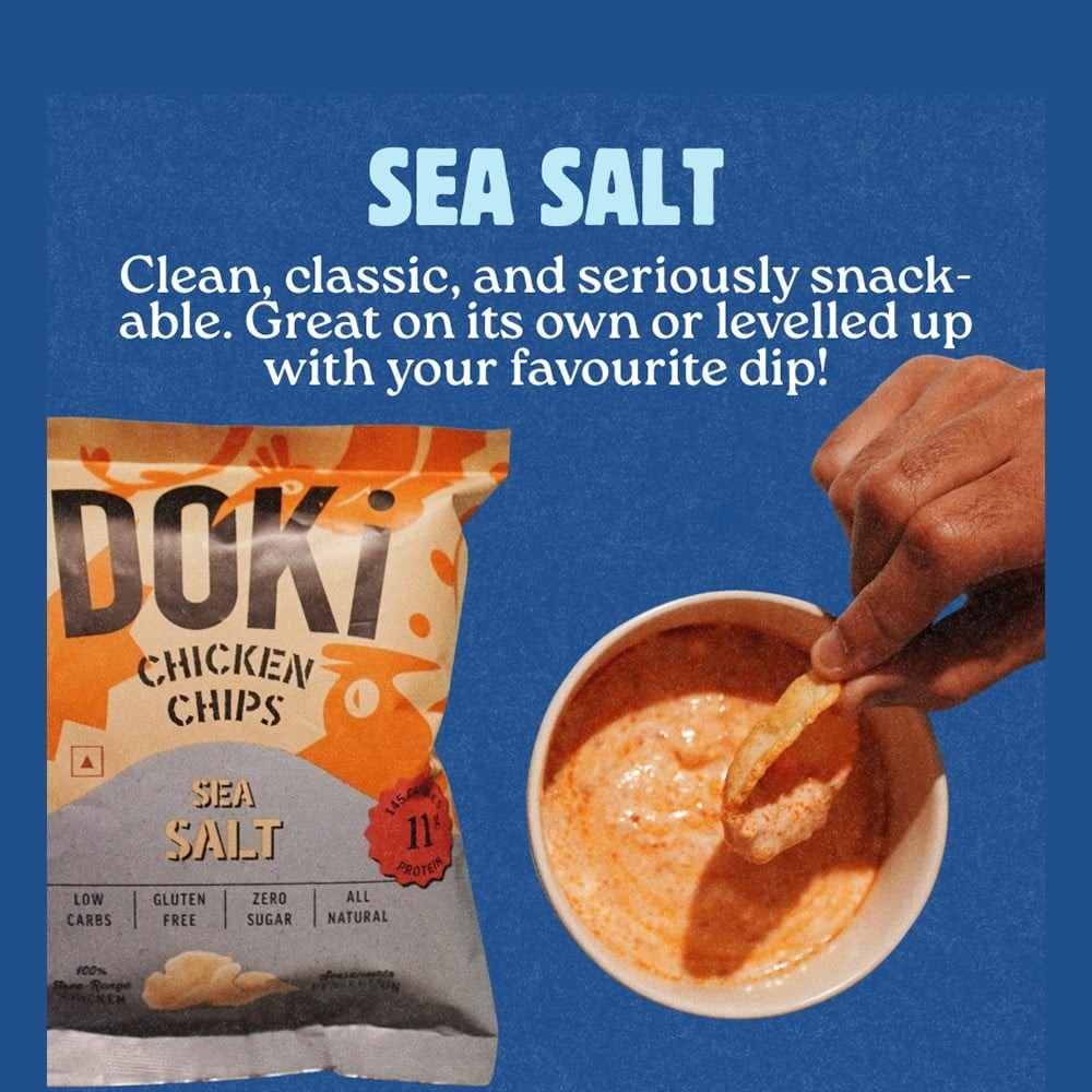 DOKi Sea Salt Chicken Chips