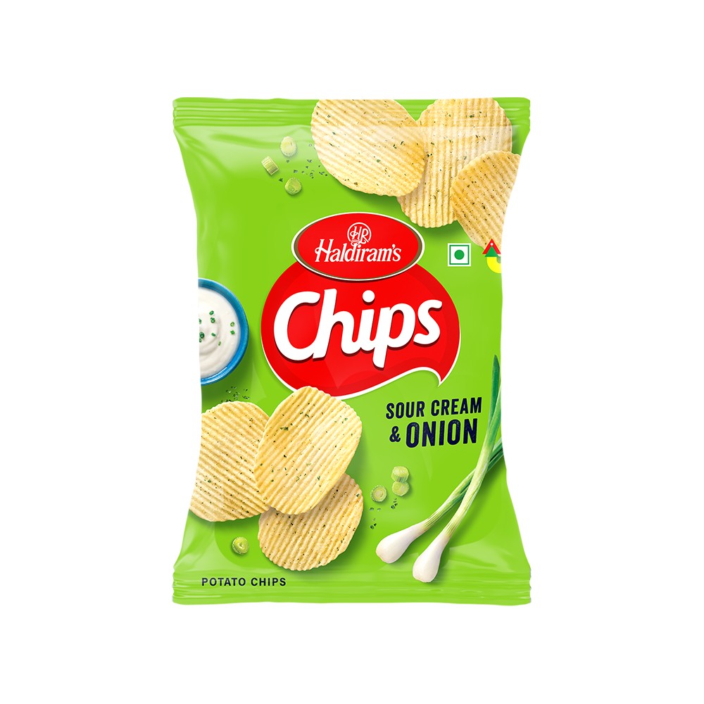 Haldiram's Sour Cream & Onion Chips