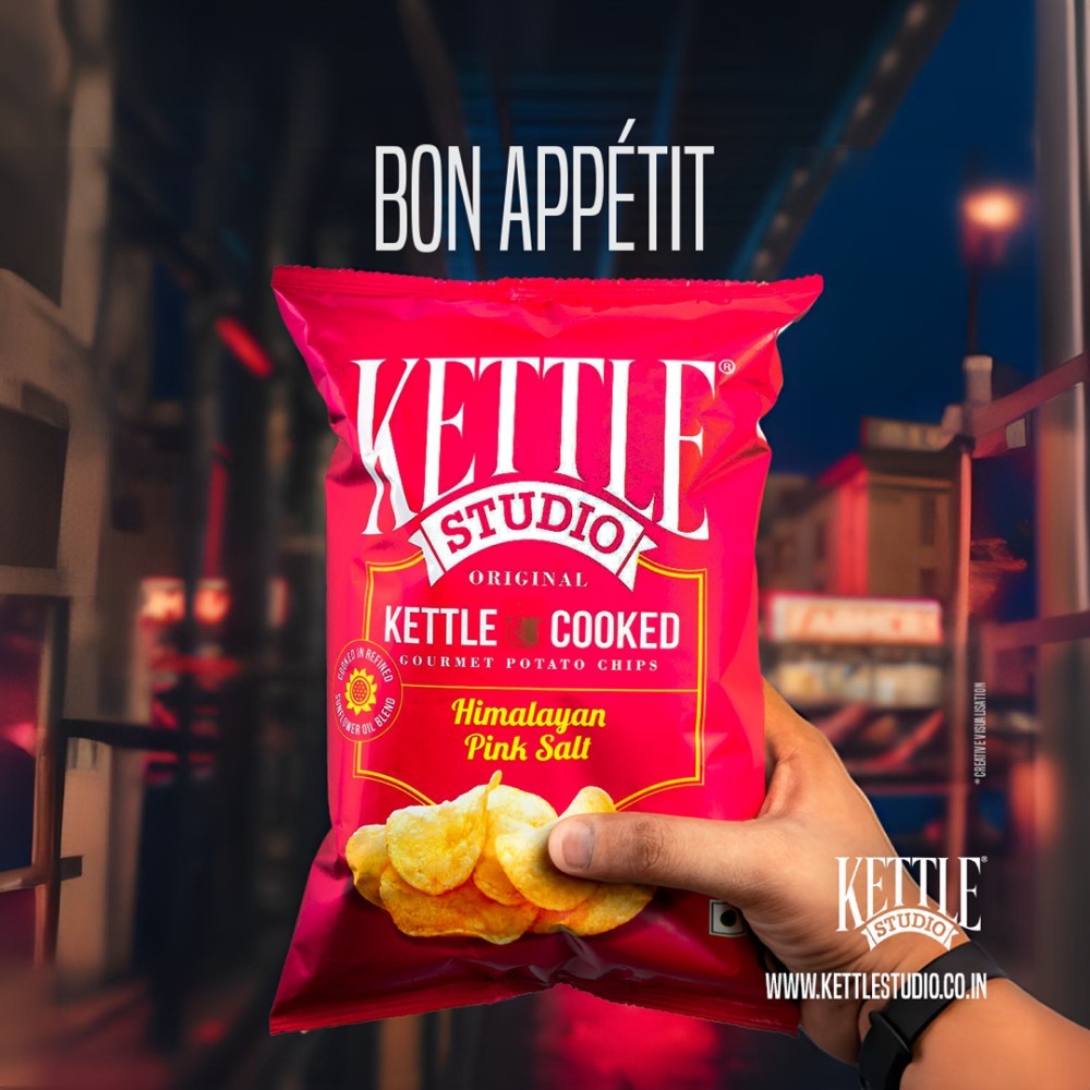 Kettle Studio Himalayan Pink Salt Potato Chips