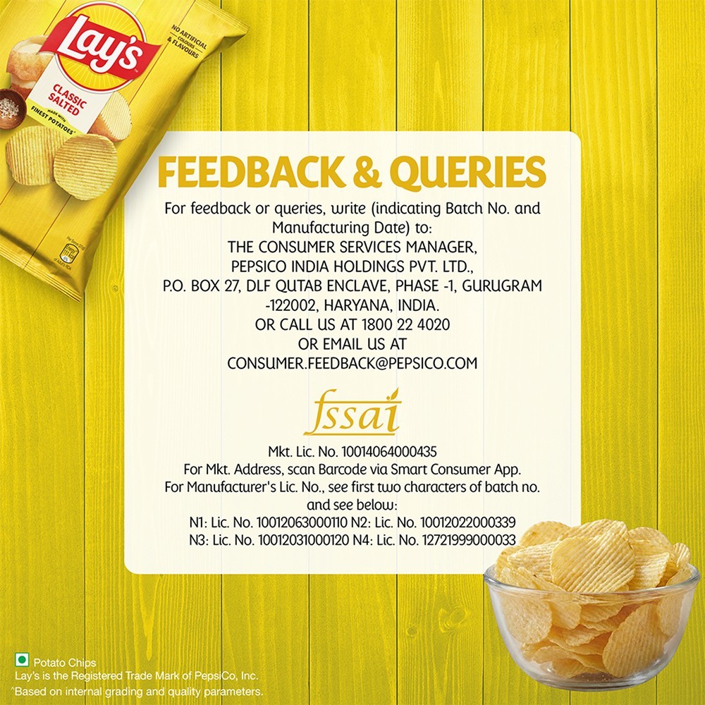 Lay's Classic Salted Potato Chips