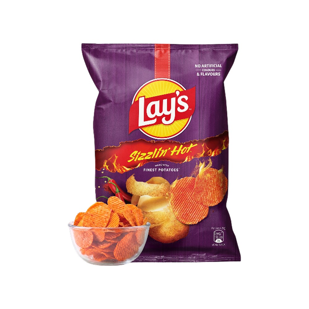 Lay's Sizzling Hot Potato Chips