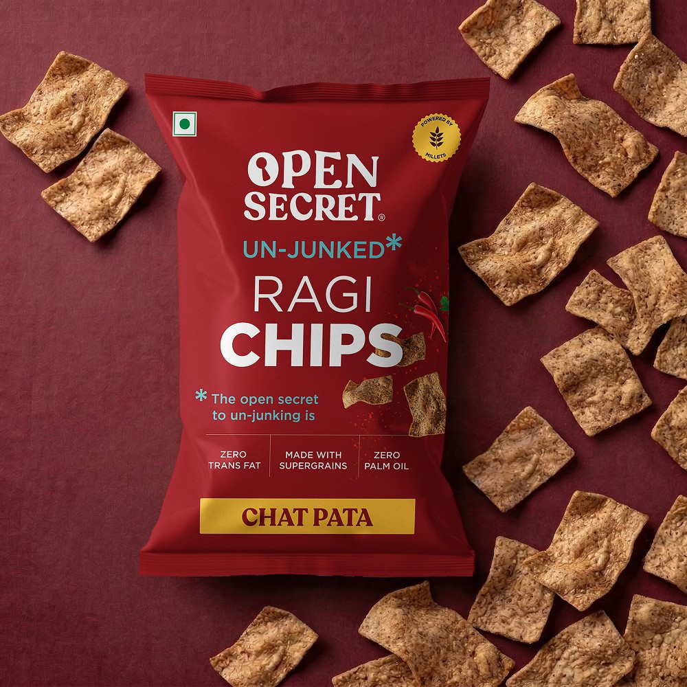 Open Secret Chatpata Healthy Ragi Chips