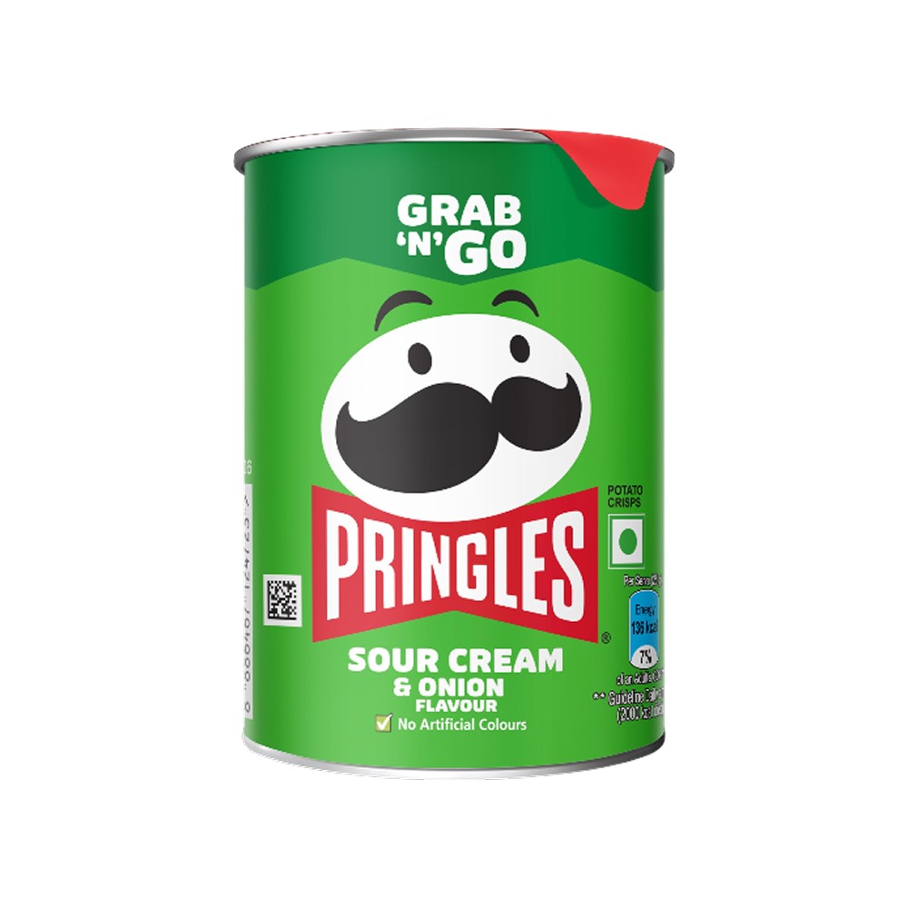 Pringles Sour Cream & Onion Potato Chips (40 g)