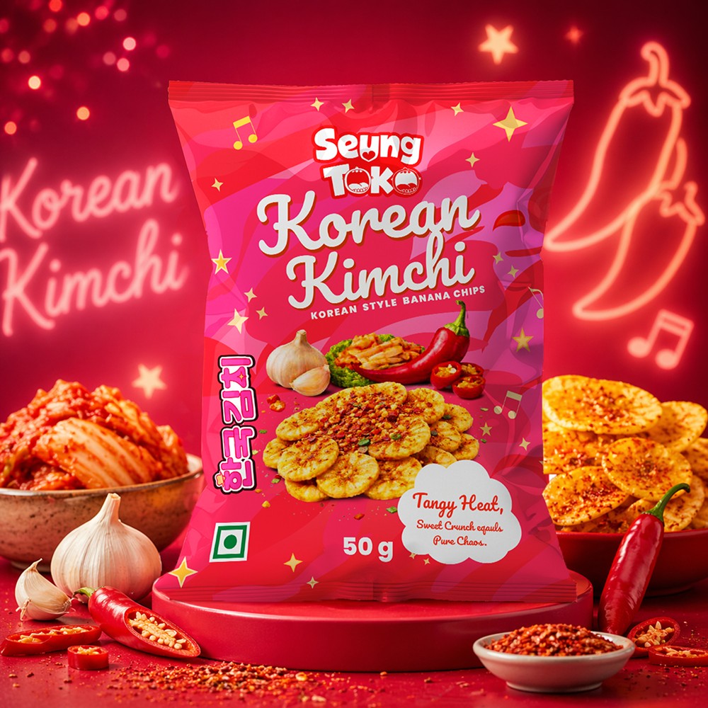 Seung Toko Korean Kimchi Banana Chips