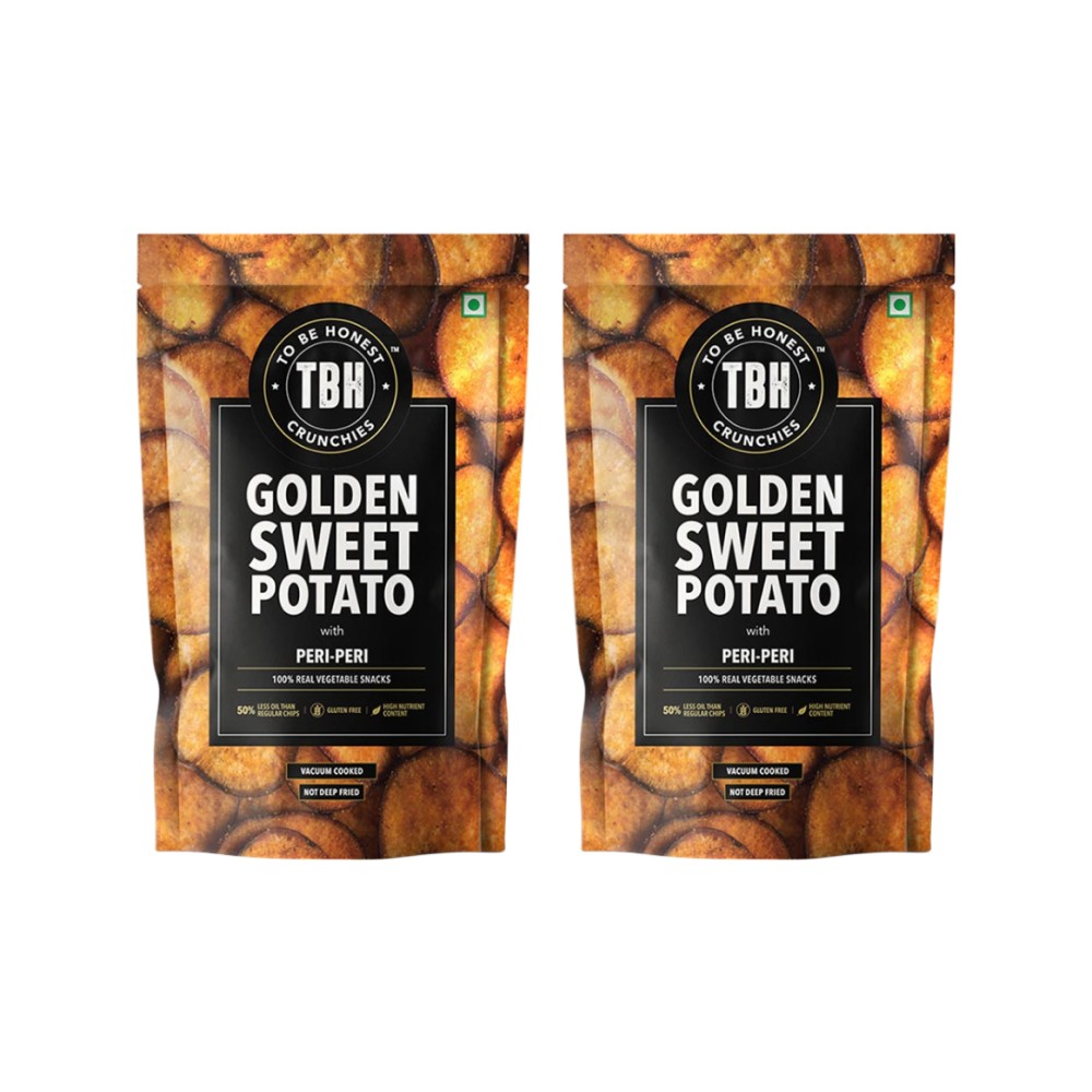 To Be Honest Golden Sweet Potato Chips with Peri Peri