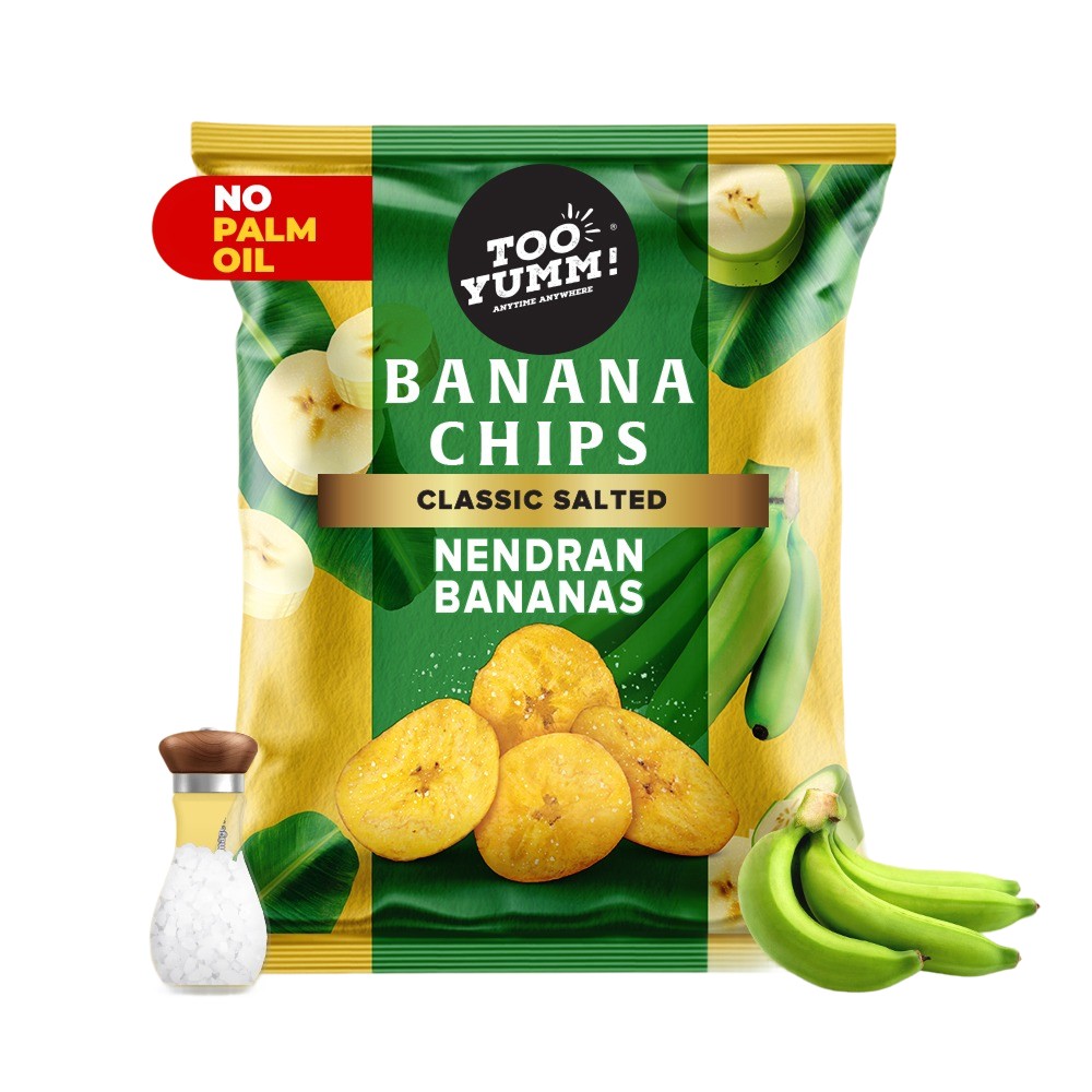 Too Yumm Classic Salted Banana Chips (No Palm Oil)