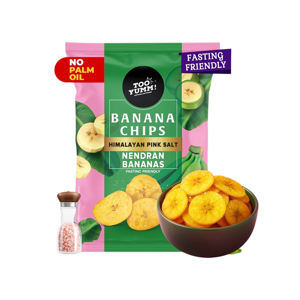 Too Yumm Himalayan Pink Rock Salt Banana Chips