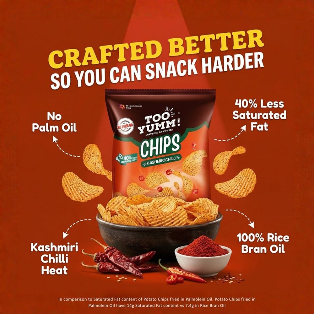 Too Yumm Kashmiri Chilli Potato Chips