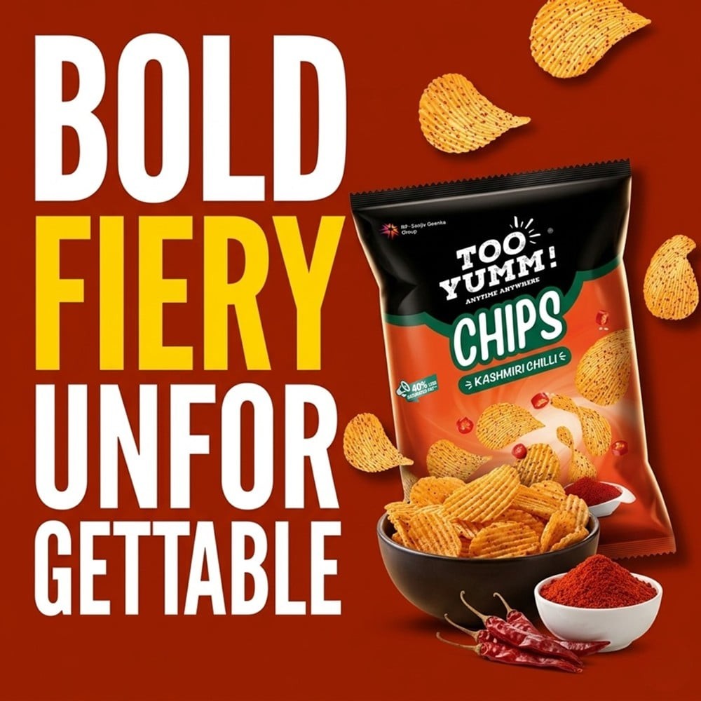 Too Yumm Kashmiri Chilli Potato Chips