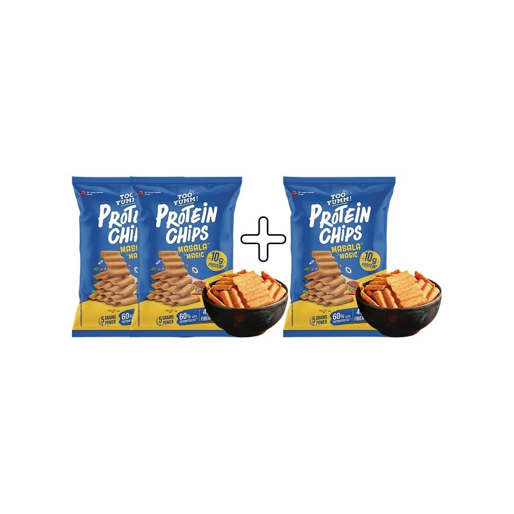 Too Yumm Protein Potato Chips - Masala Magic