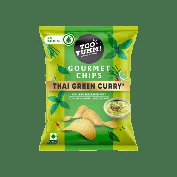 Too Yumm Thai Green Curry Gourmet Potato Chips