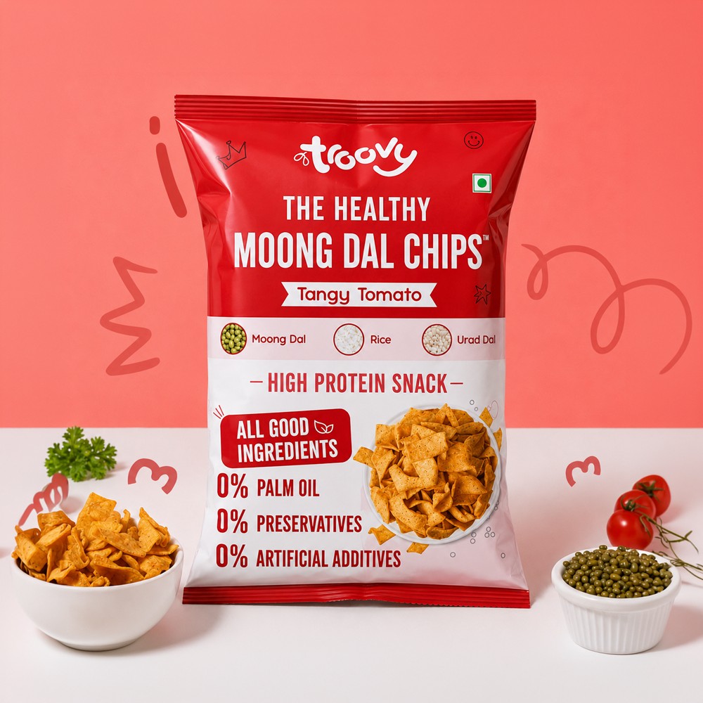 Troovy Healthy High Protein Moong Dal Chips