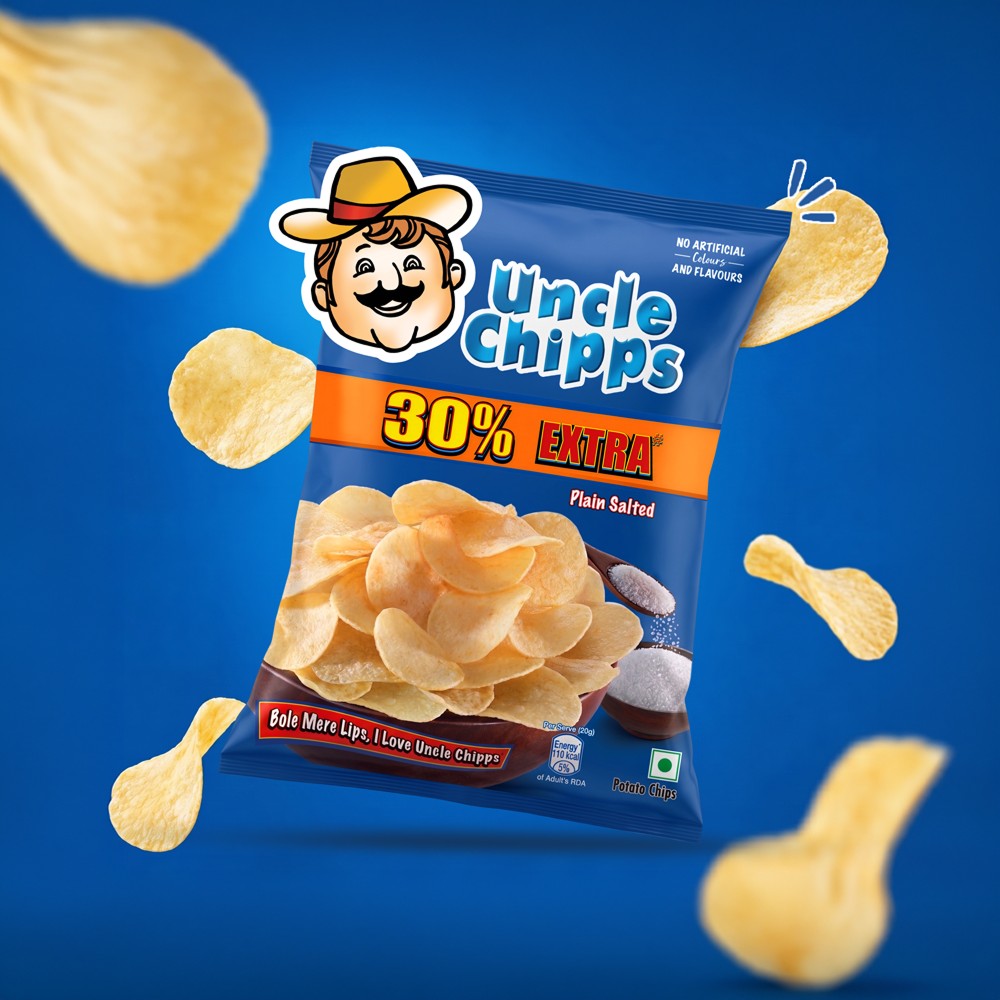 Uncle Chipps Potato Chips (Plain Salted)