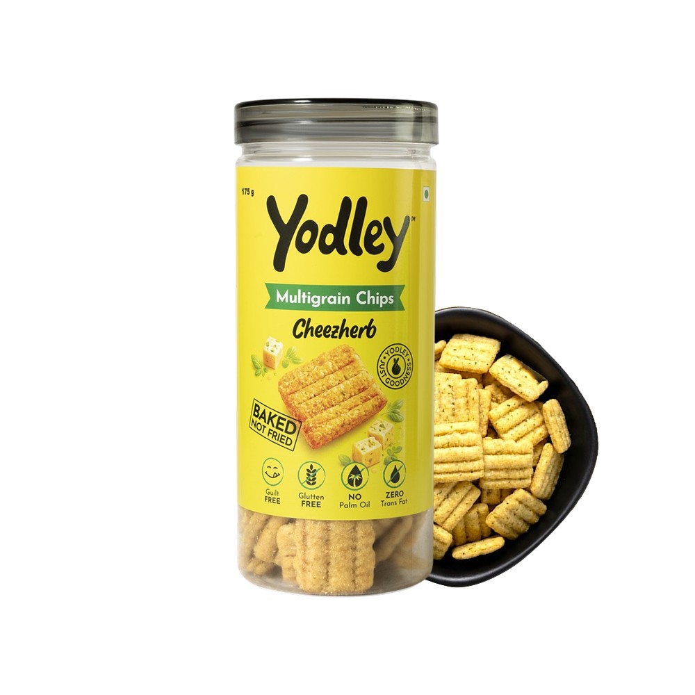 Yodley Cheezherb Baked Multigrain Chips