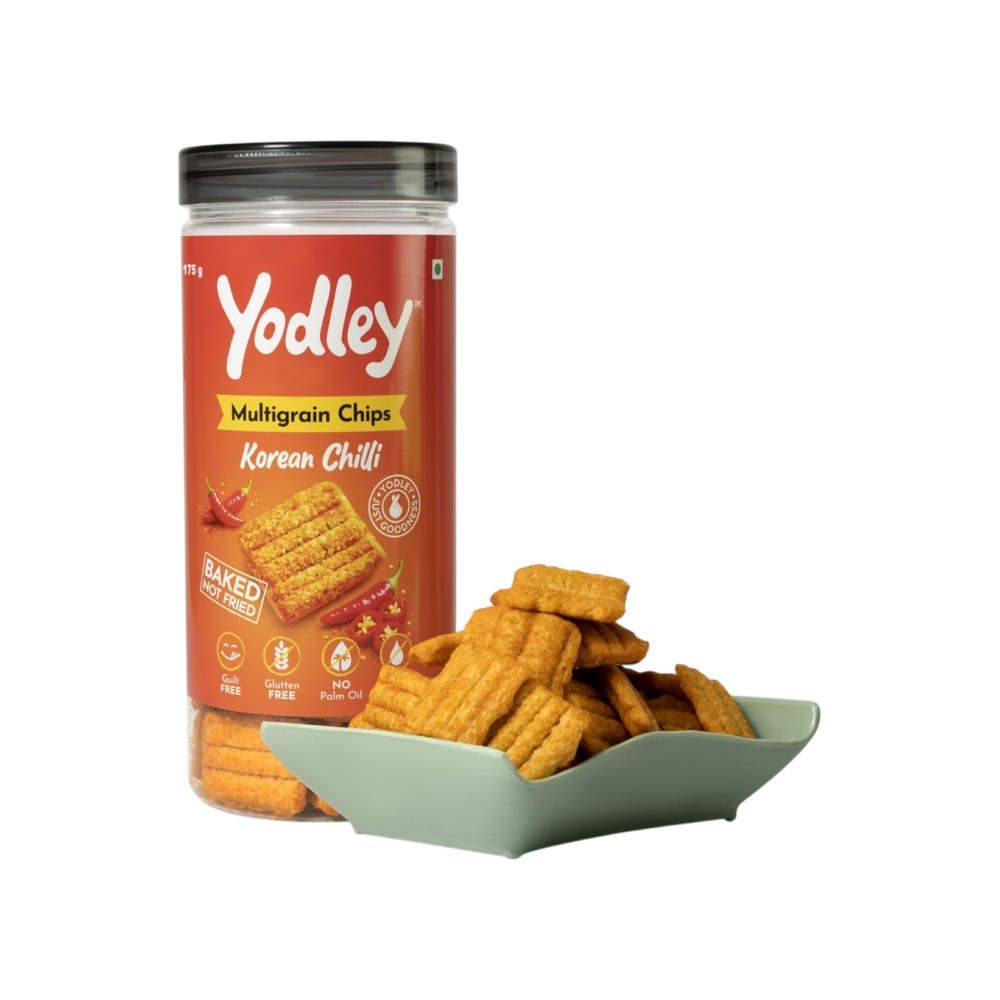 Yodley Multigrain Baked Healthy Chips (Korean Chilli)