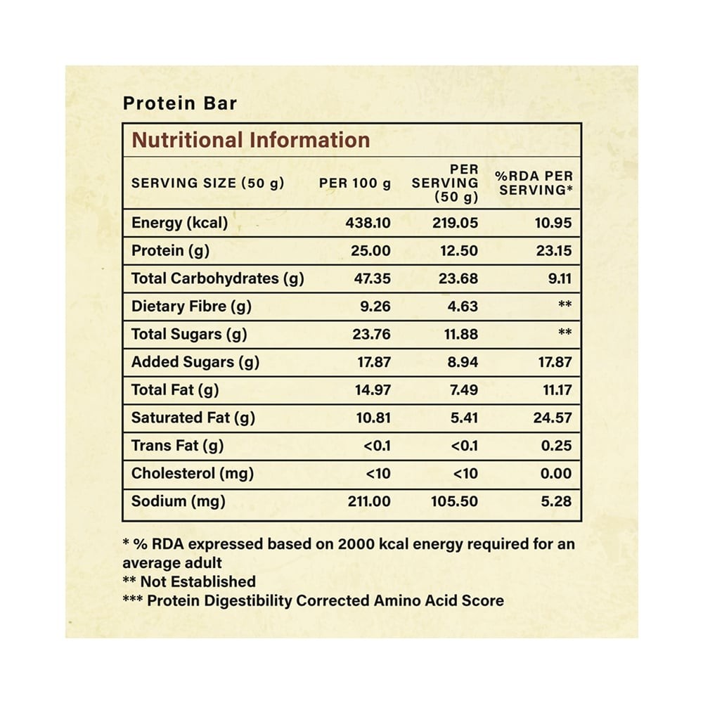 Acme Poshan Dark Chocolate & Dry Fruits Protein Bar