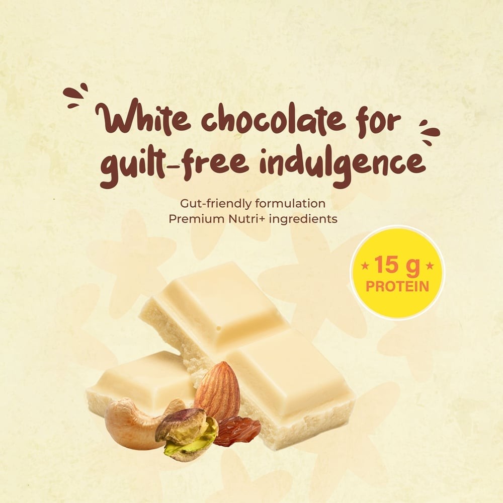 Acme Poshan Protein Bar - White Chocolate and Dry Fruits