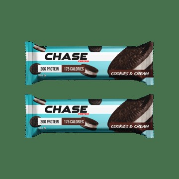 Chase Protein Cookies & Cream Protein Bar