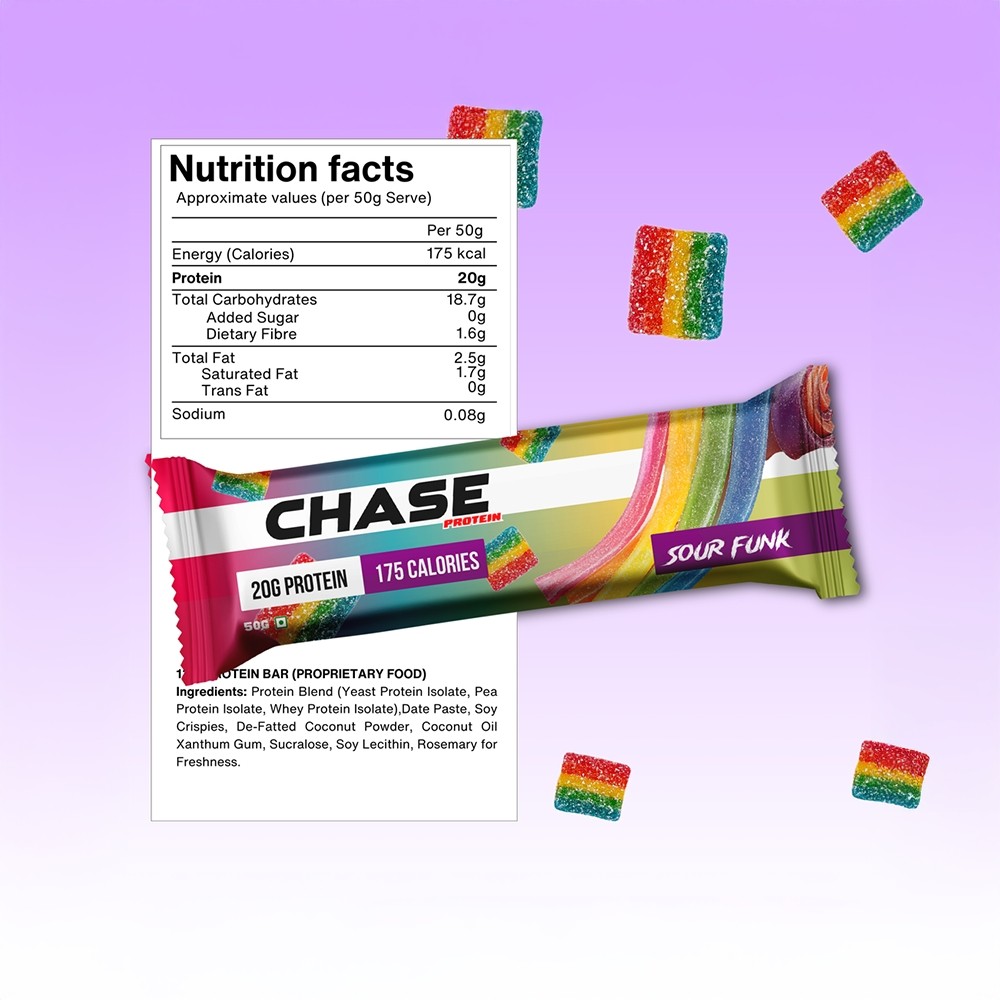 Chase Protein Sour Funk Protein Bar