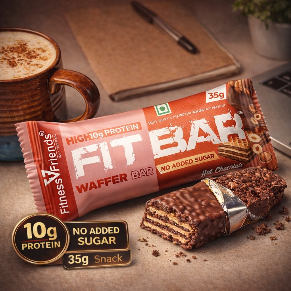 Fitness Friends 10g Protein Wafer Fit Bar (Chocolate)