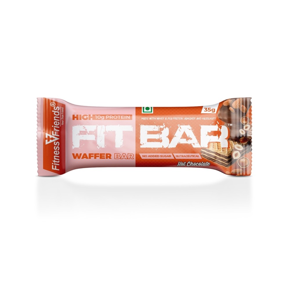Fitness Friends 10g Protein Wafer Fit Bar (Chocolate)