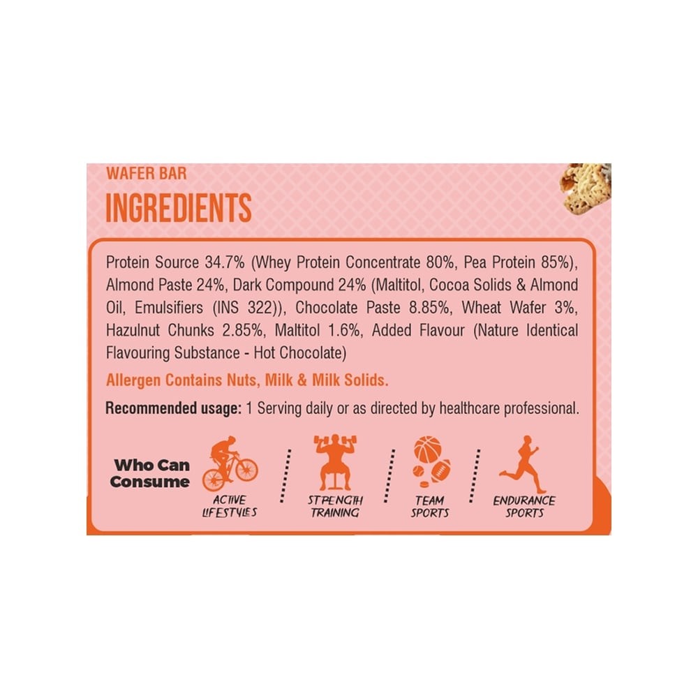 Fitness Friends 10g Protein Wafer Fit Bar (Chocolate)