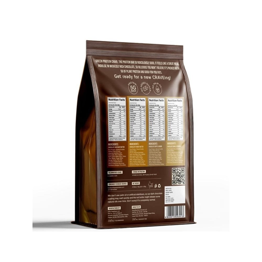 Green Protein Crave Assorted Mini Protein Bar