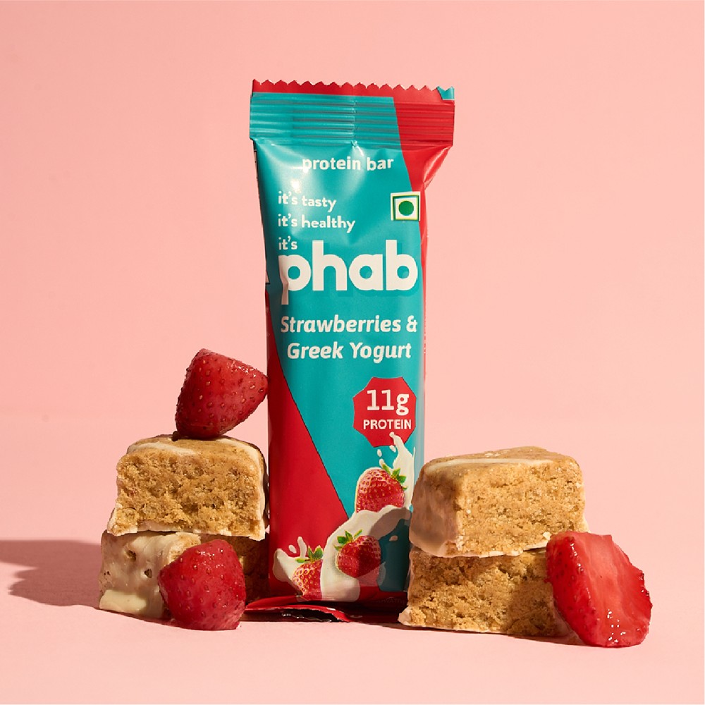 Phab 11g Protein Strawberry and Greek Yogurt Protein Bar