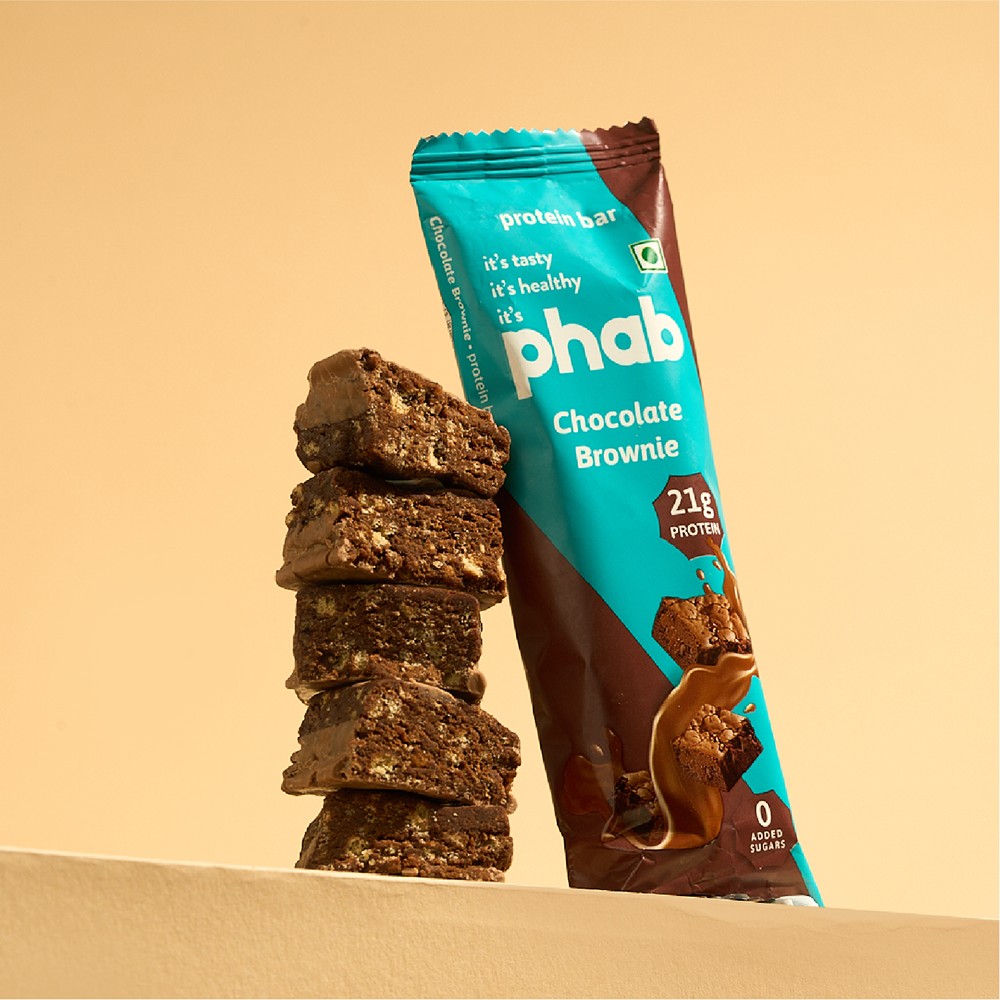 Phab 21g Protein Chocolate Brownie Protein Bar