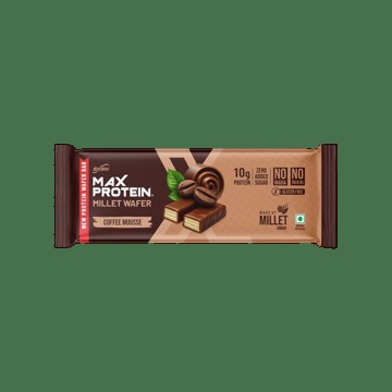 RiteBite Coffee Mousse Millet Wafer Protein Bar