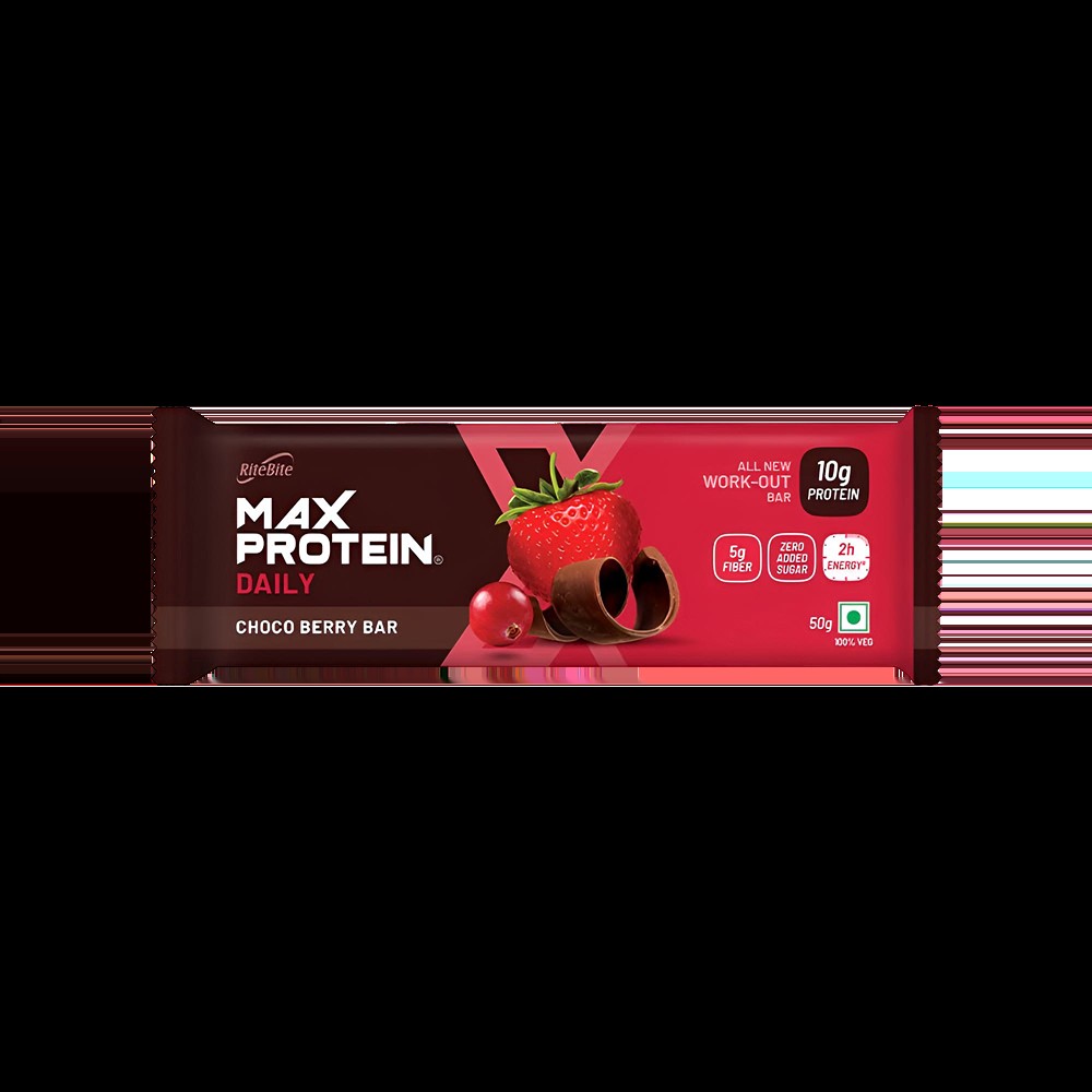 RiteBite Max Protein Daily Choco Berry 10 g Protein Bar