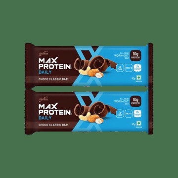 RiteBite Max Protein Daily Choco Classic 10 g Protein Bar