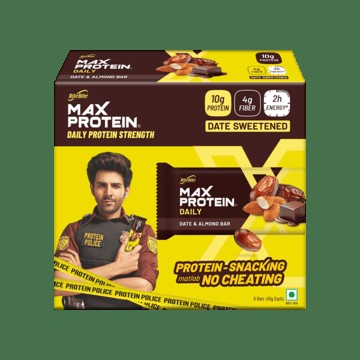 RiteBite Max Protein Date & Almond Protein Bar Pack