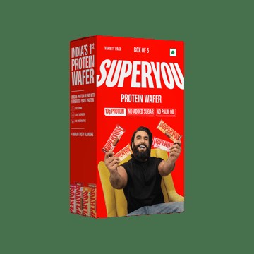 SuperYou Assorted Wafer Protein Bar Pack