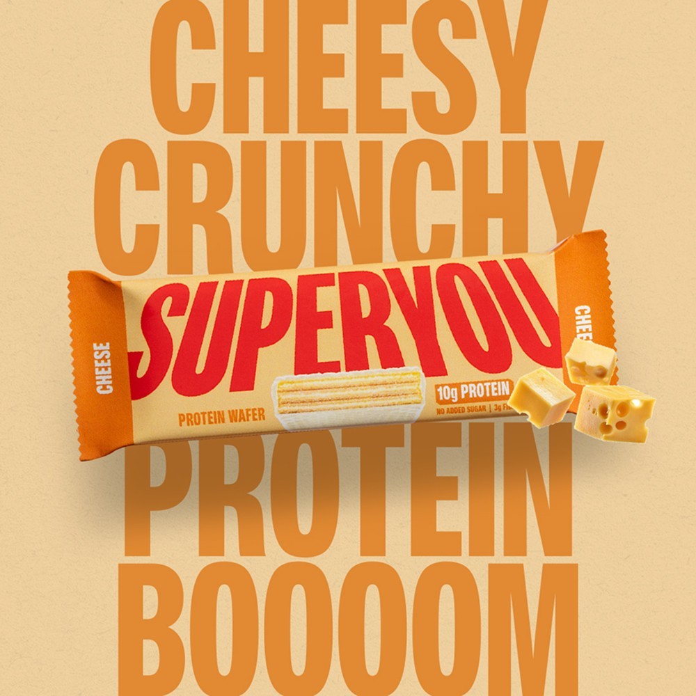 SuperYou Cheese Wafer Protein Bar