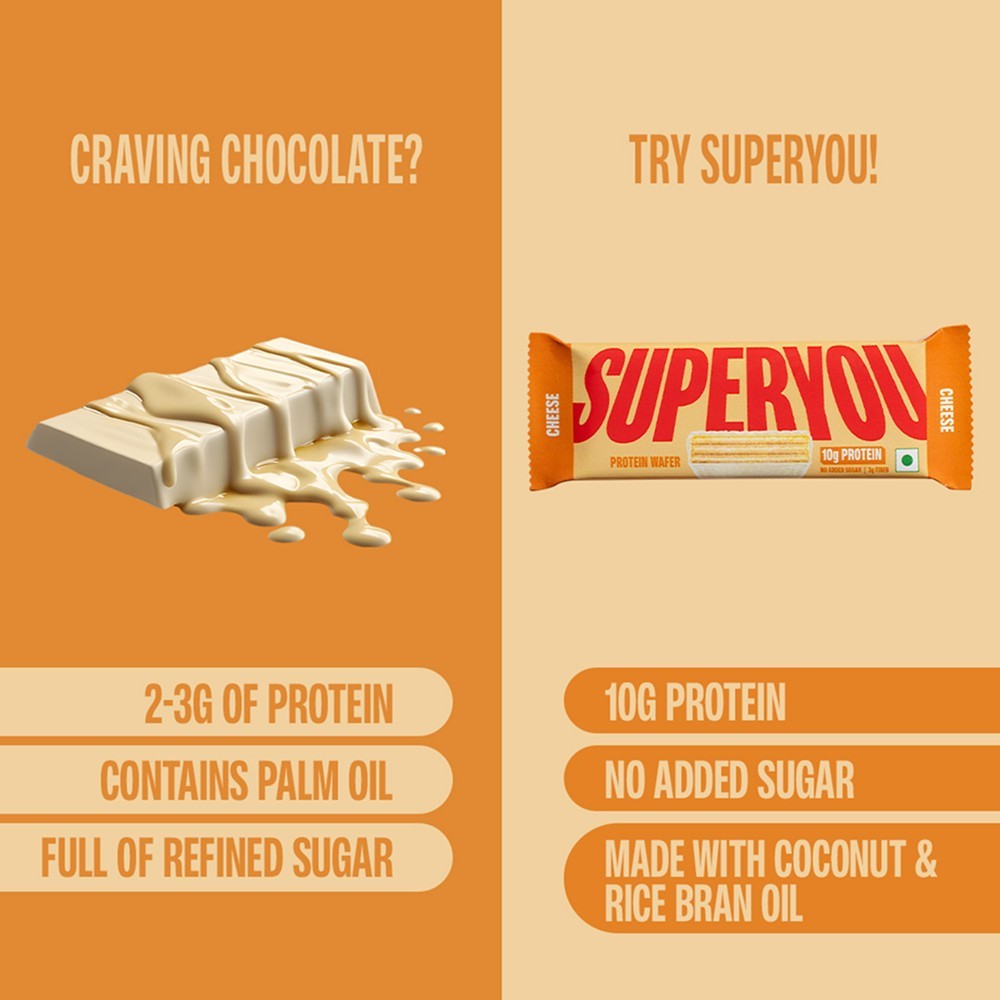 SuperYou Cheese Wafer Protein Bar
