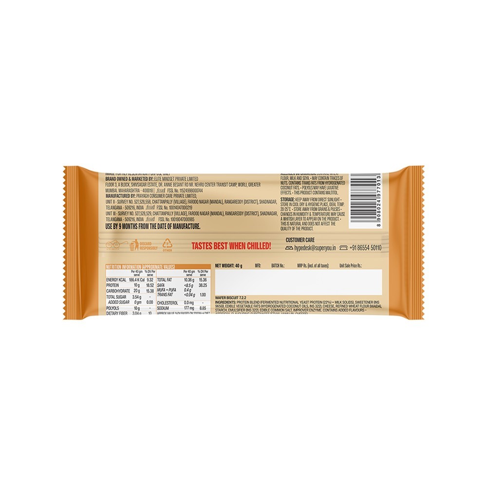SuperYou Cheese Wafer Protein Bar
