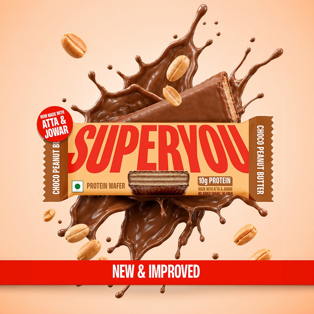 SuperYou Choco Peanut Butter Wafer Protein Bar