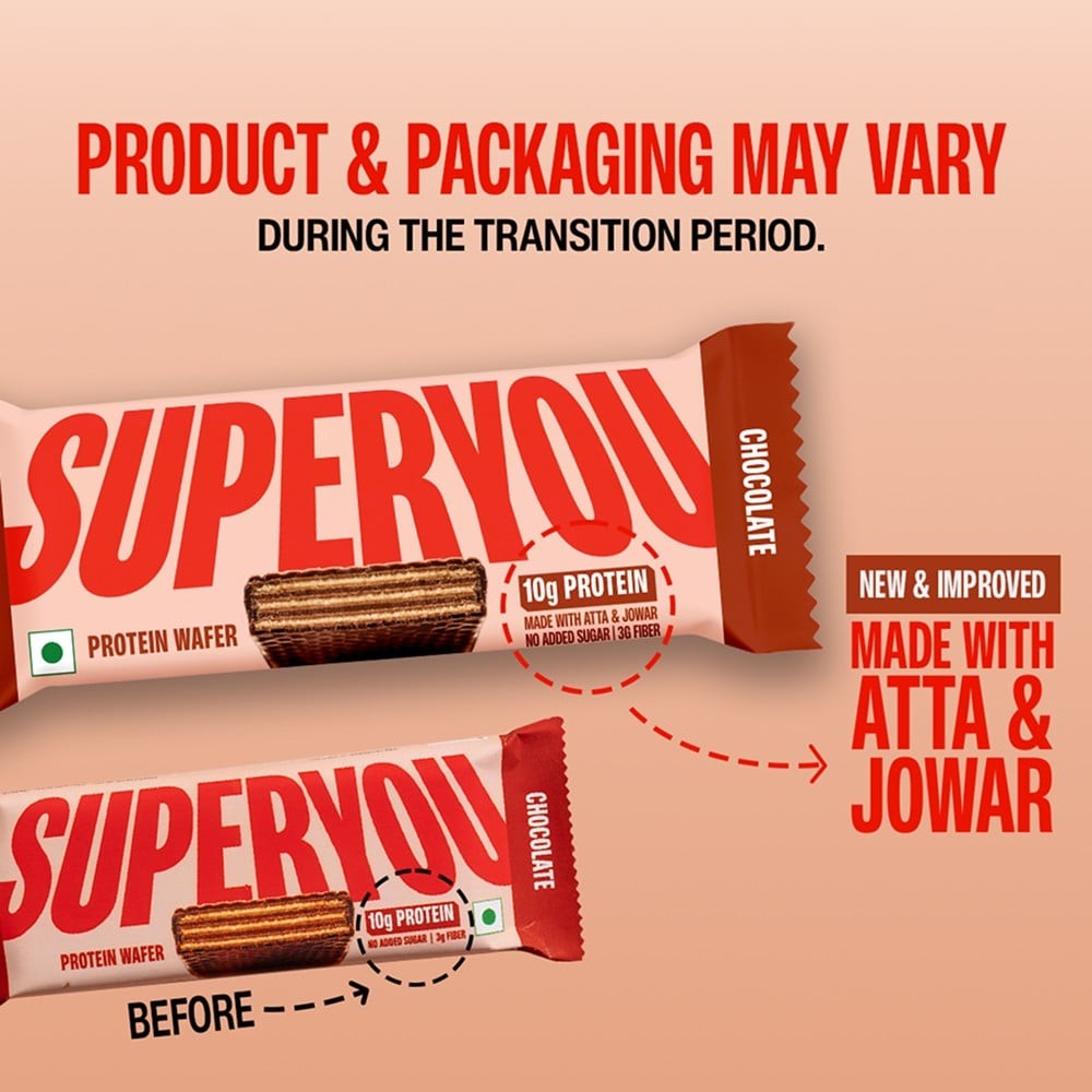 SuperYou Chocolate Wafer Protein Bar